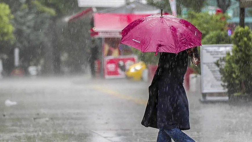 Serin Hava kapıda! İstanbul ve 13 İl İçin 4 Günlük Sağanak Uyarısı