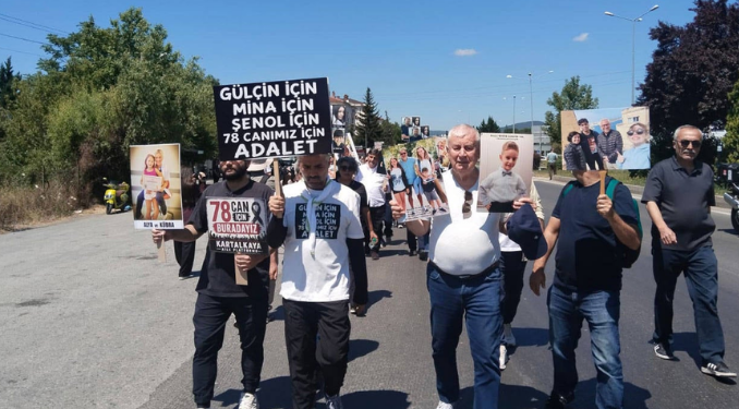 Bolu’dan Ankara’ya adalet yürüyüşü: 78 can için mücadele başladı