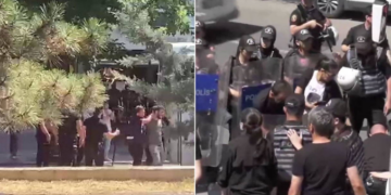 Ankara’da NATO Zirvesi protestosuna polis müdahalesi