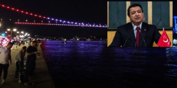 FSM Köprüsü’ndeki ABD ışıklandırmasına tepki: Bu dostluk değil, hafıza kaybıdır!