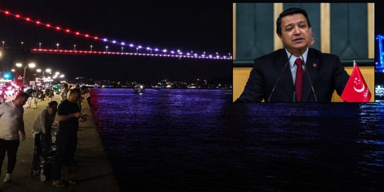 FSM Köprüsü’ndeki ABD ışıklandırmasına tepki: Bu dostluk değil, hafıza kaybıdır!