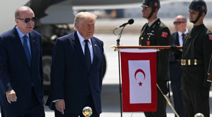 Erdoğan, ABD Başkanı Trump’ı Resmi Törenle Karşıladı