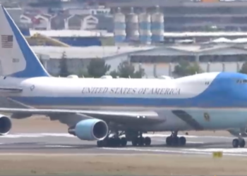 Trump’ın uçağı Ankara’ya indi