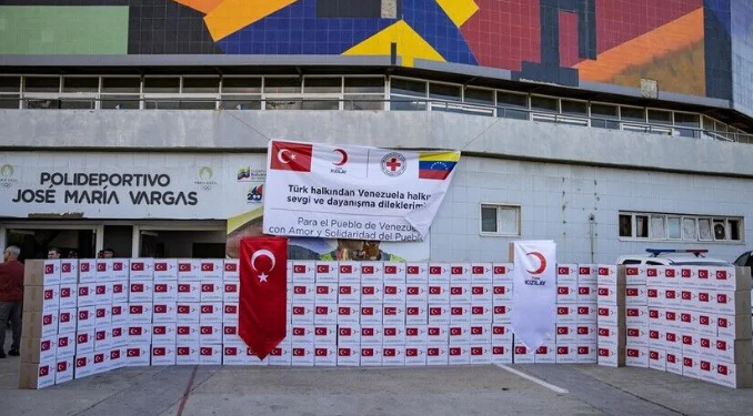 Kızılay’dan Venezuela’daki Depremzedelere Destek