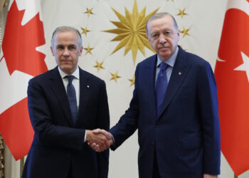Cumhurbaşkanı Erdoğan, Kanada Başbakanı Carney ile Bir Araya Geldi