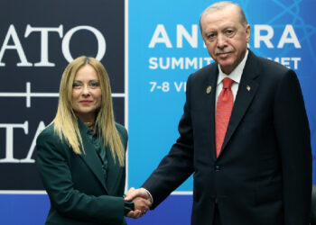 Cumhurbaşkanı Erdoğan, İtalya Başbakanı Meloni ile görüştü